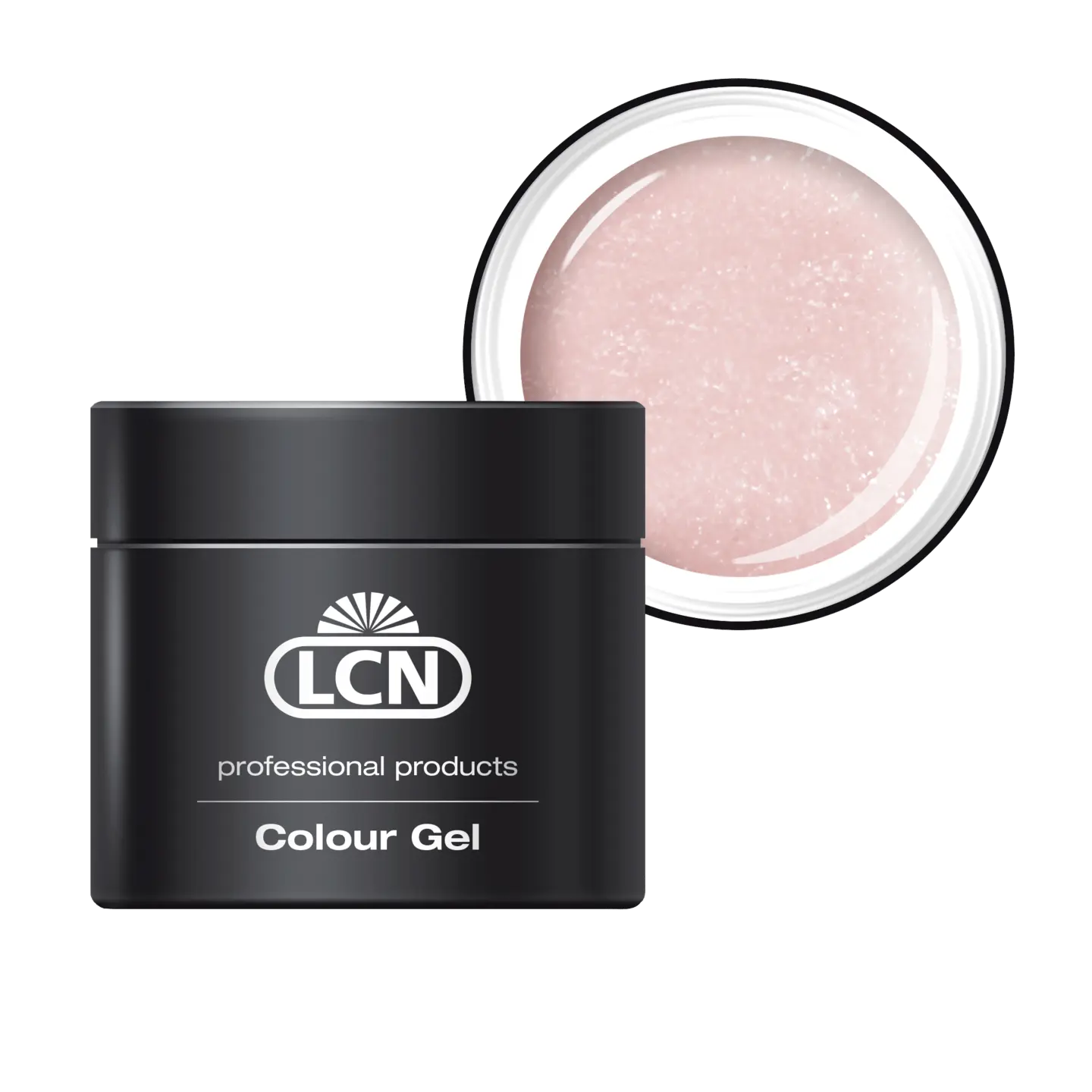 LCN Trend Colour Gel "Diamond Collection" - natural rosé glimmer 5 ml