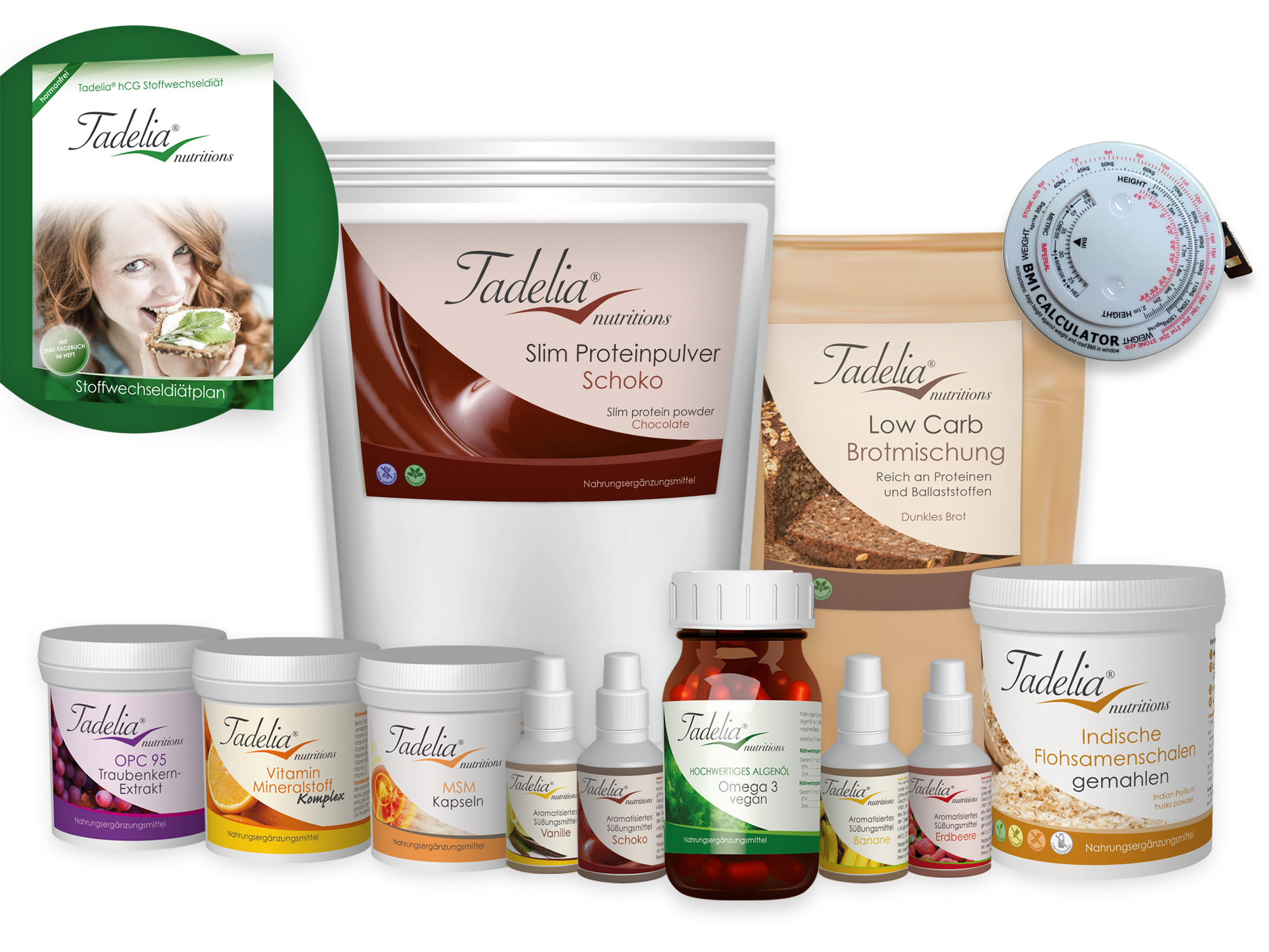 Tadelia® hCG* Stoffwechseldiät | Entschlackungsdiät Tadelia® hCG* Stoffwechseldiät | Entschlackungsdiät