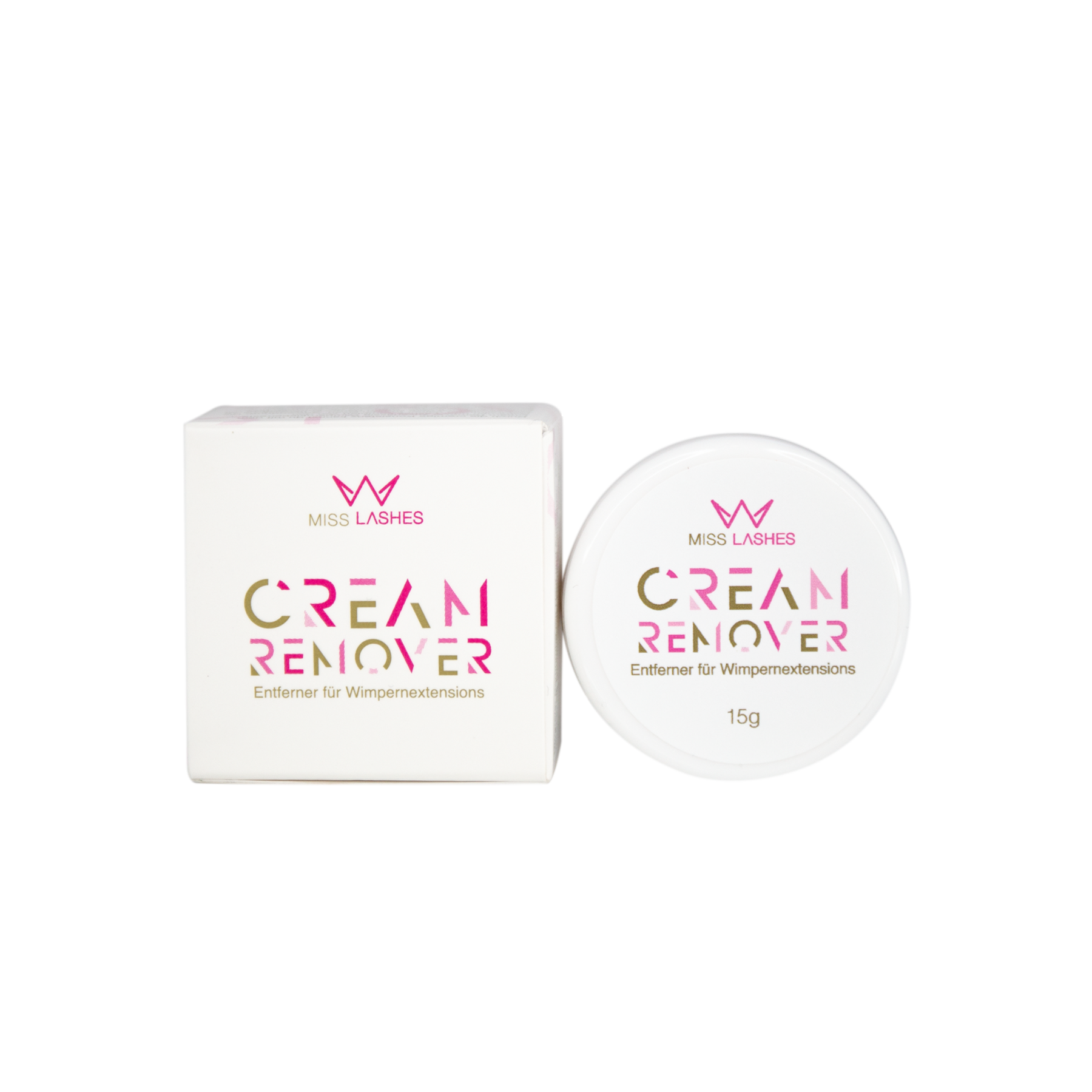 🌸 MISS LASHES Remover Wimpern-Entferner Cream, 15 ml 🌸 MISS LASHES Remover Wimpern-Entferner Cream, 15 ml