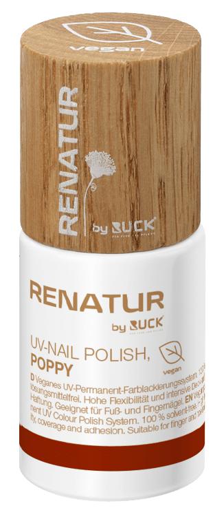 RENATUR by RUCK UV-Nail Polish poppy 10 ml