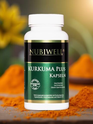 Nubiwell Kurkuma Plus 80 Kapseln á 550 g = 44 g