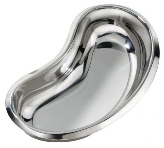 Nierenschale Edelstahl klein L/B/T 150/65/30 mm (Staffelpreis) Nierenschale Edelstahl klein L/B/T 150/65/30 mm (Staffelpreis)