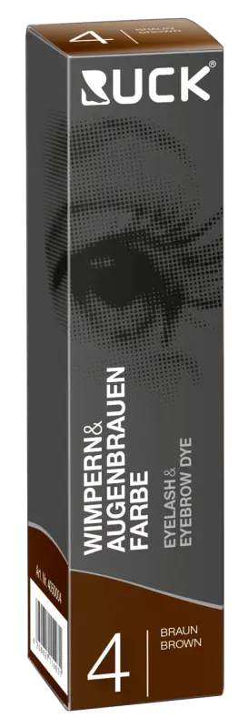 🔴 RUCK Wimpern- und Augenbrauenfarbe braun 🔴 RUCK Wimpern- und Augenbrauenfarbe braun