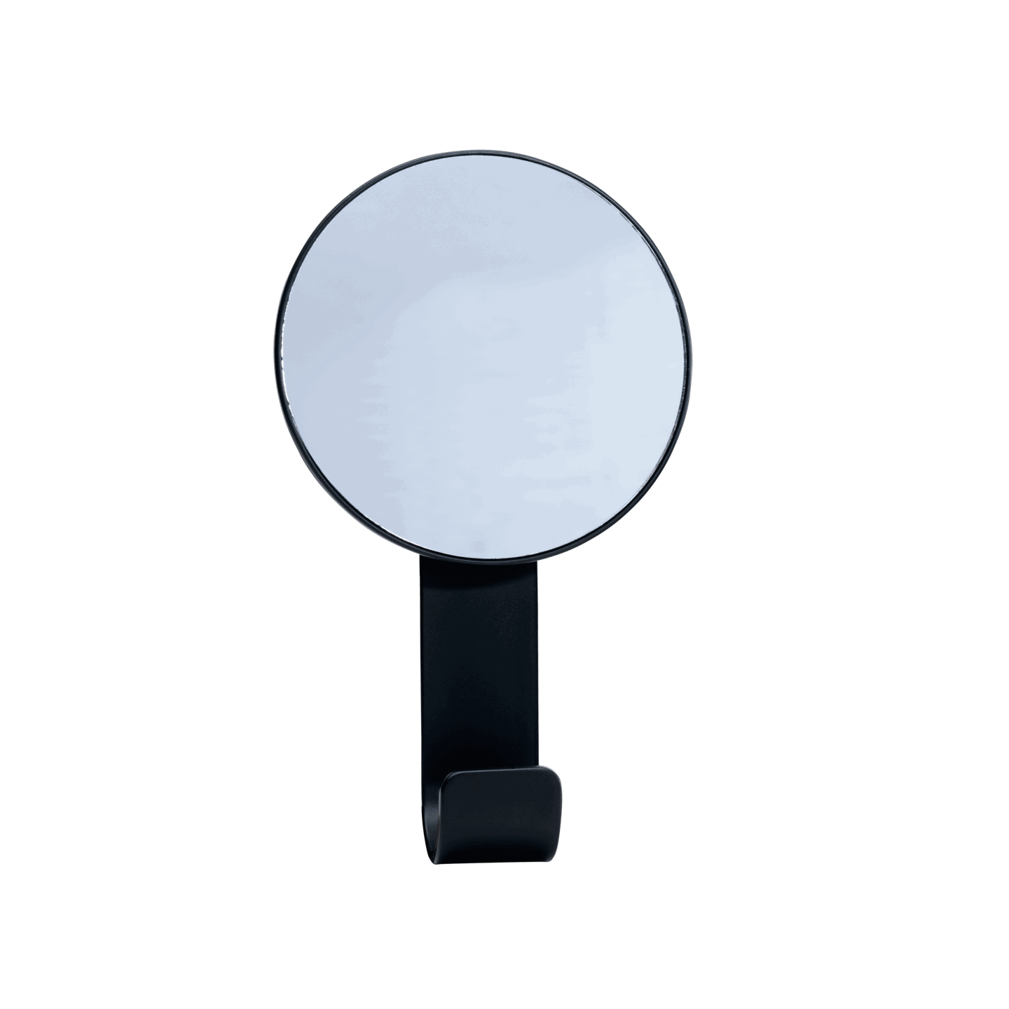 RUCK Kosmetik-Minispiegel, selbstklebend, schwarz matt, Ø 7 cm RUCK Kosmetik-Minispiegel, selbstklebend, schwarz matt, Ø 7 cm