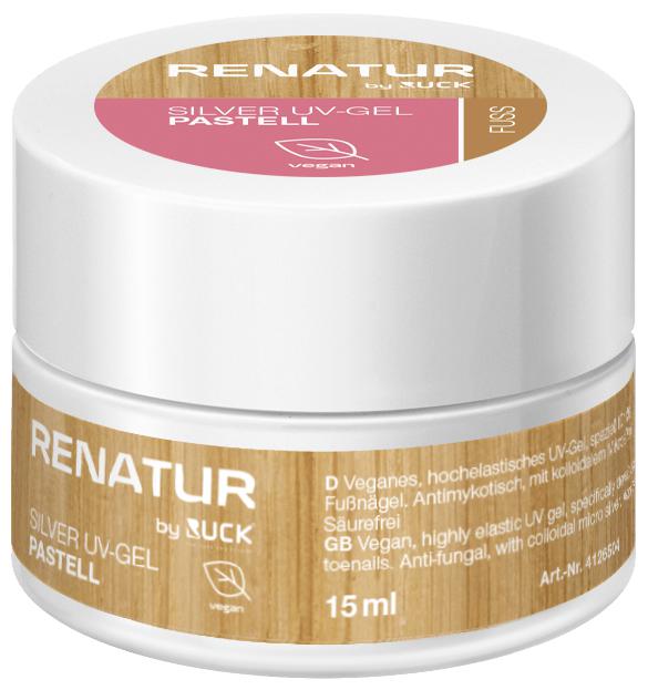 RENATUR by RUCK Silver UV-Gel pastell 15 ml