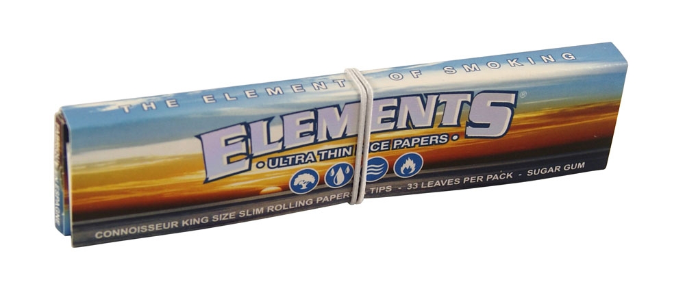 Elements Papers | Connoisseur King Size Slim, 24 x 33 Papers BOX