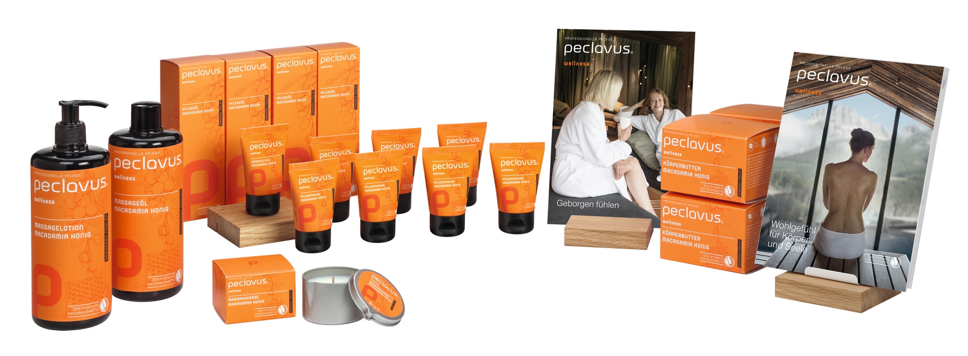 PECLAVUS Starter-Set Massage “Geborgen fühlen”, Macadamia Honig PECLAVUS Starter-Set Massage “Geborgen fühlen”, Macadamia Honig