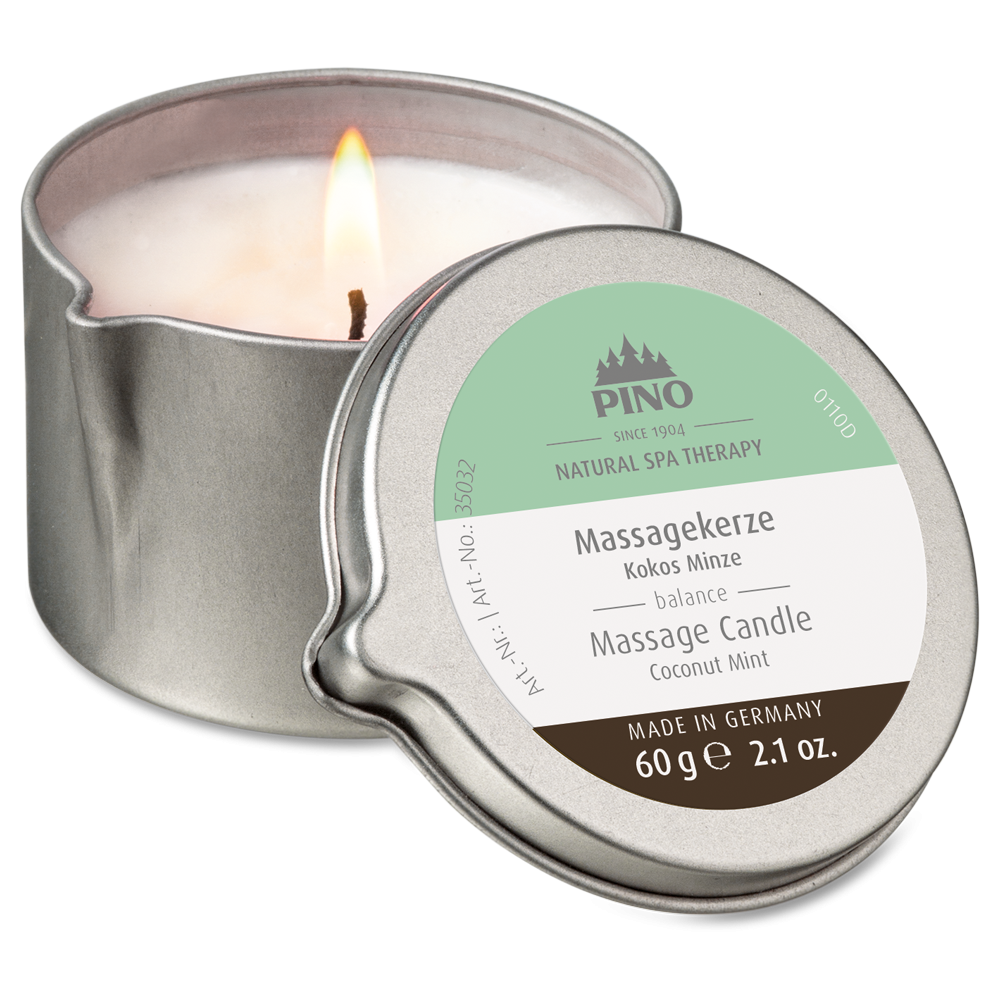 PINO Massagekerzen Kokos Minze - balance PINO Massagekerzen Kokos Minze - balance