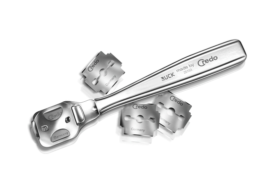 Credo Profi Hornhaut Querhobel | Metall sterilisierbar Credo Profi Hornhaut Querhobel | Metall sterilisierbar
