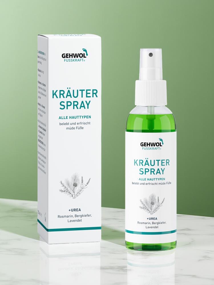 GEHWOL FUSSKRAFT Kräuterlotion / Kräuter Spray 150 ml