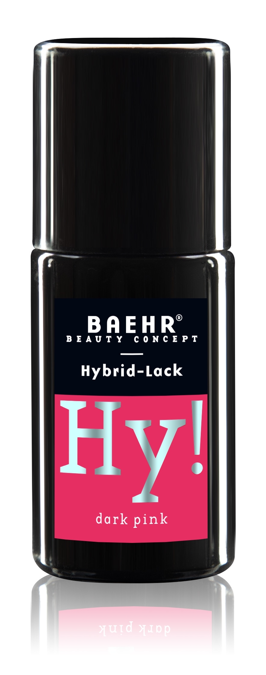 BAEHR BEAUTY CONCEPT - NAILS Hy! Hybrid-Lack, dark pink 8 ml BAEHR BEAUTY CONCEPT - NAILS Hy! Hybrid-Lack, dark pink 8 ml