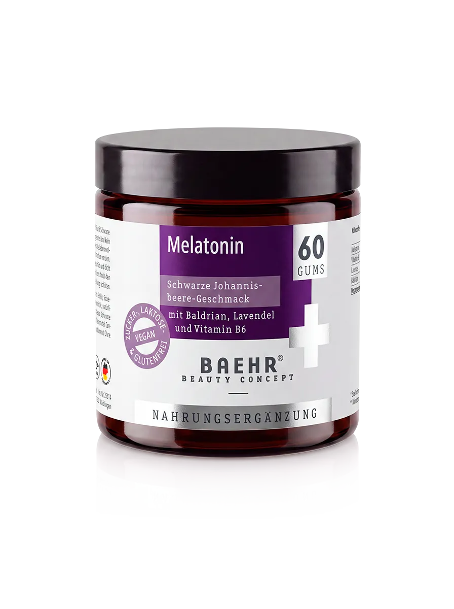 BAEHR Melatonin Gums mit Baldrian, Lavendel und Vitamin B6