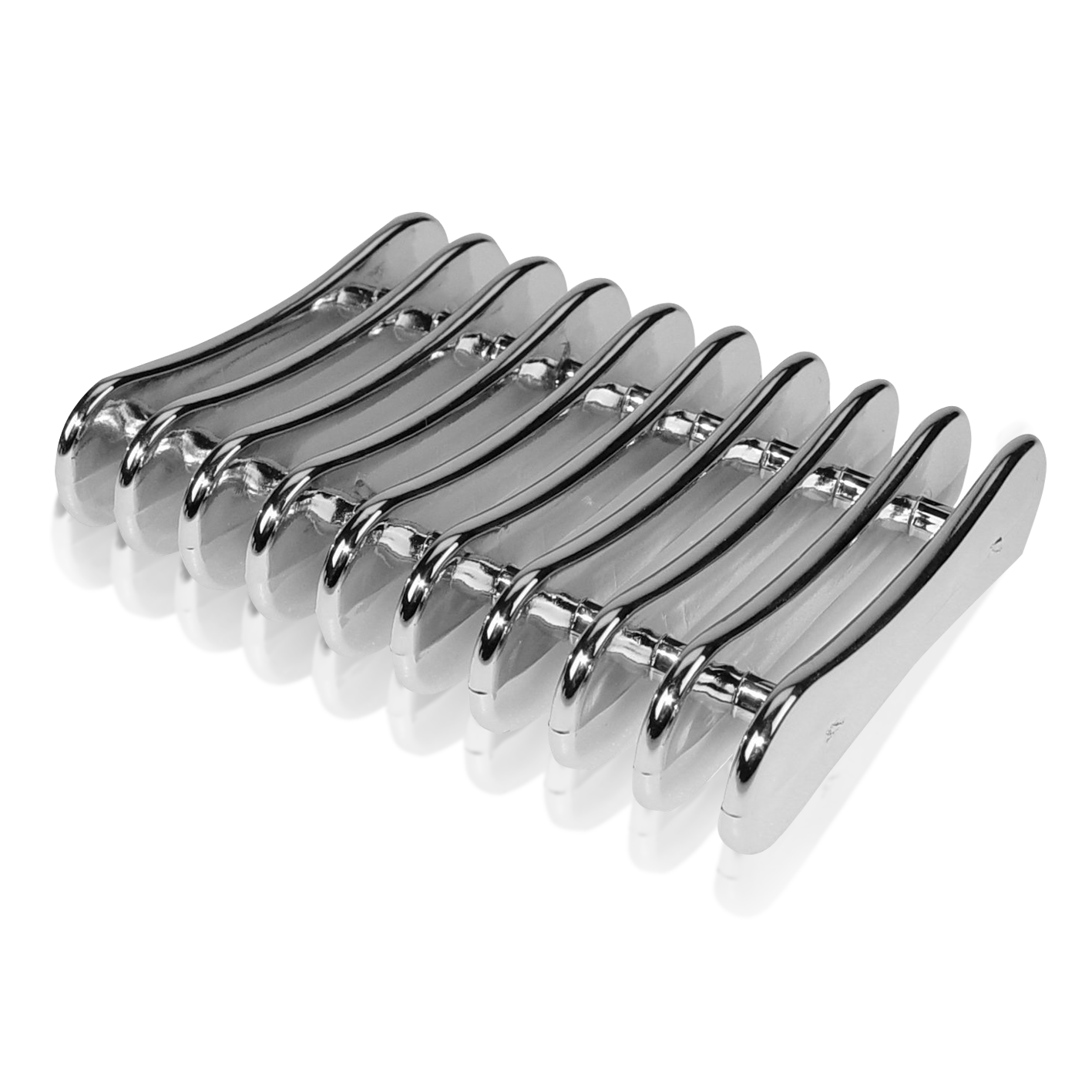 Pinselablage / Seifenträger, Kunststoff silber Pinselablage / Seifenträger, Kunststoff silber