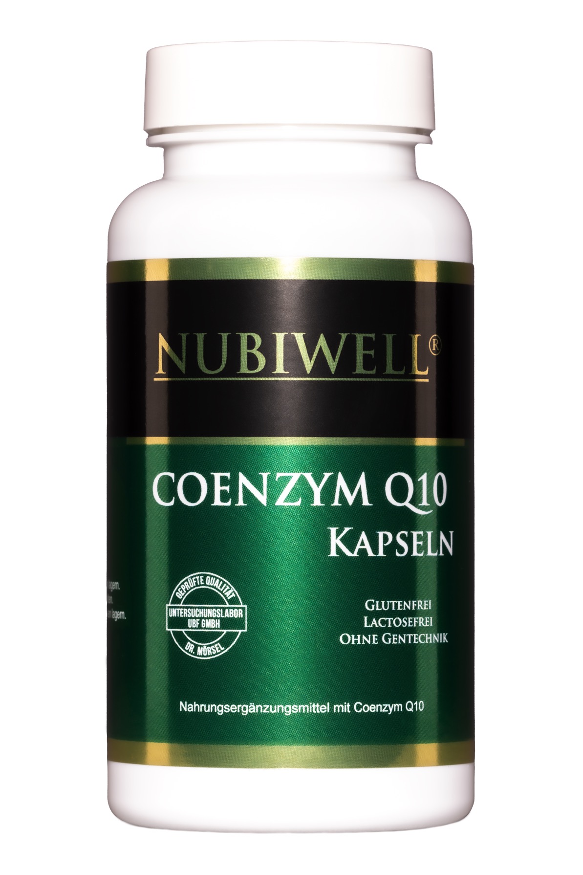 Nubiwell Coenzym Q 10 | 90 Kapseln á 400 mg = 36 g Nubiwell Coenzym Q 10 | 90 Kapseln á 400 mg = 36 g