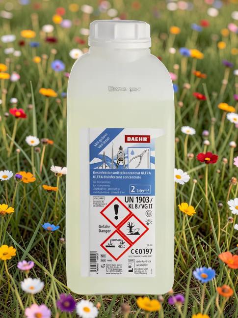 BAEHR Desinfektionsmittelkonzentrat ULTRA für Instrumente 2000 ml
