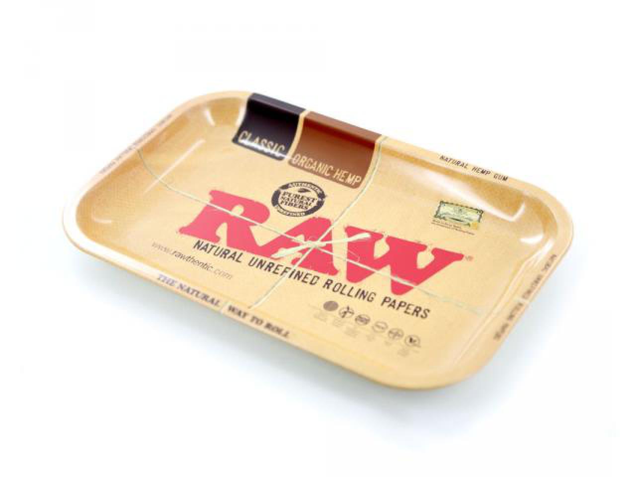 RAW papers | Metal Rolling Tray - kleines Tablett RAW papers | Metal Rolling Tray - kleines Tablett