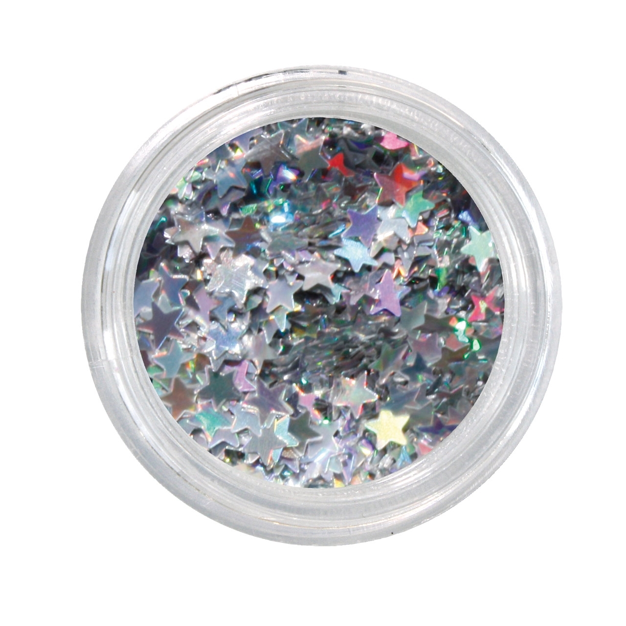 BAEHR BEAUTY CONCEPT NAILS Nailglitter Stars effekt silver