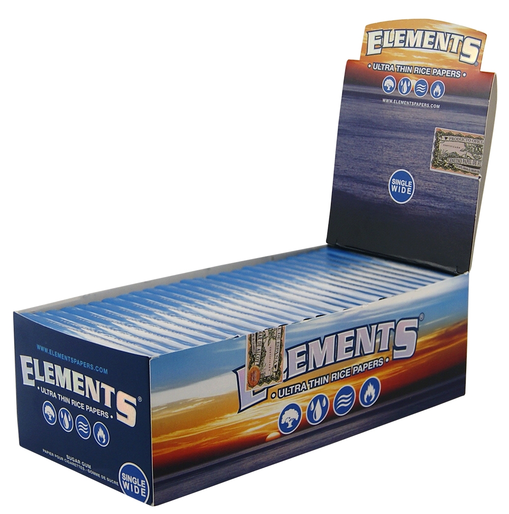 ELEMENTS Papers | Single Wide Single Window, 50 x 50 Papers BOX | Single Wide