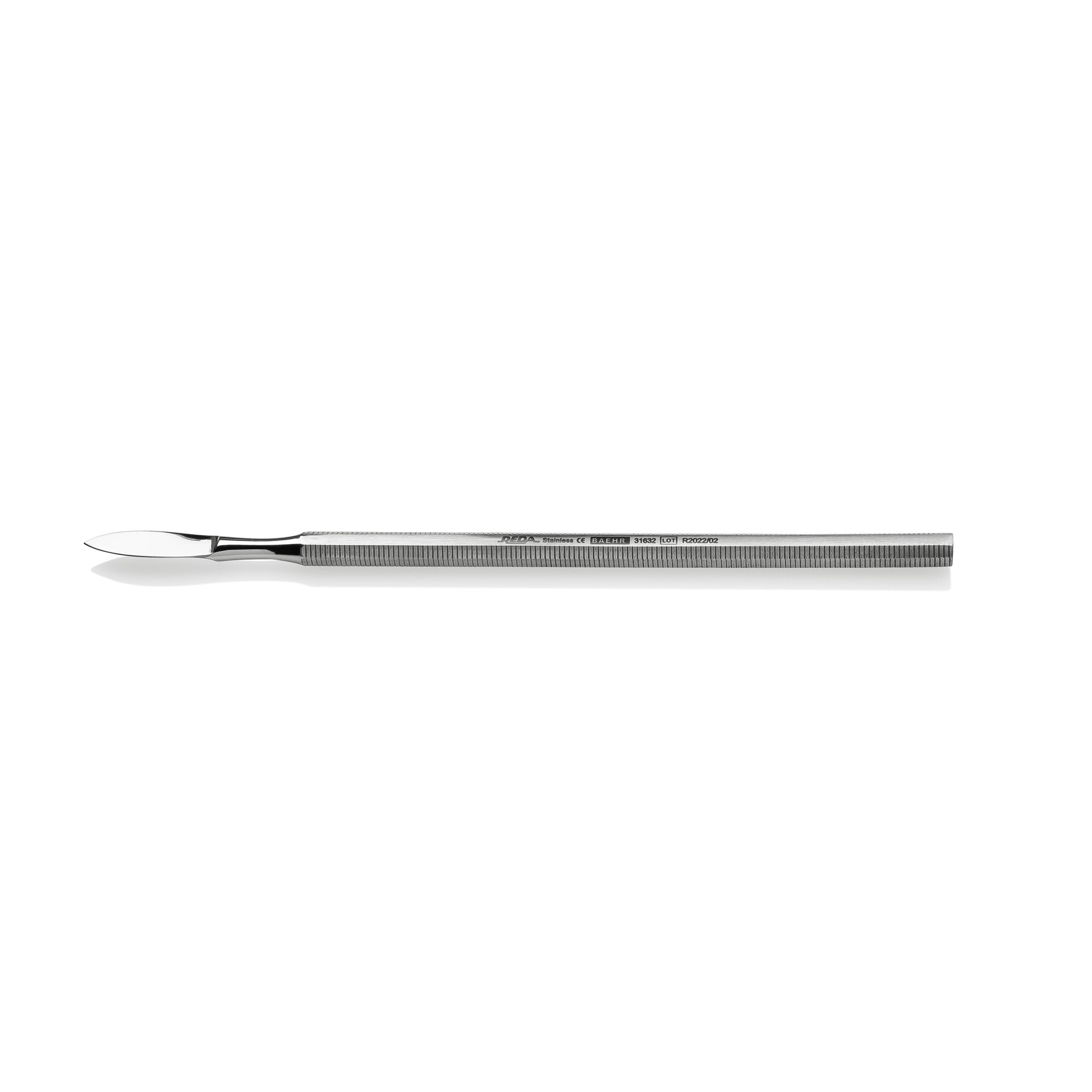 BAEHR PODOLINE Nagelfalzmesser mit Schneide, 13,5 cm BAEHR PODOLINE Nagelfalzmesser mit Schneide, 13,5 cm