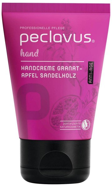 PECLAVUS Handcreme Granatapfel Sandelholz 30 ml | Anti-Age