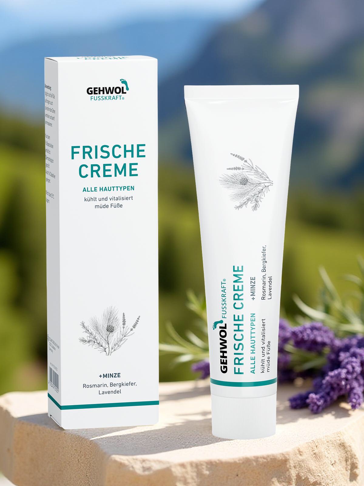 GEHWOL FUSSKRAFT Frische Creme 125 ml