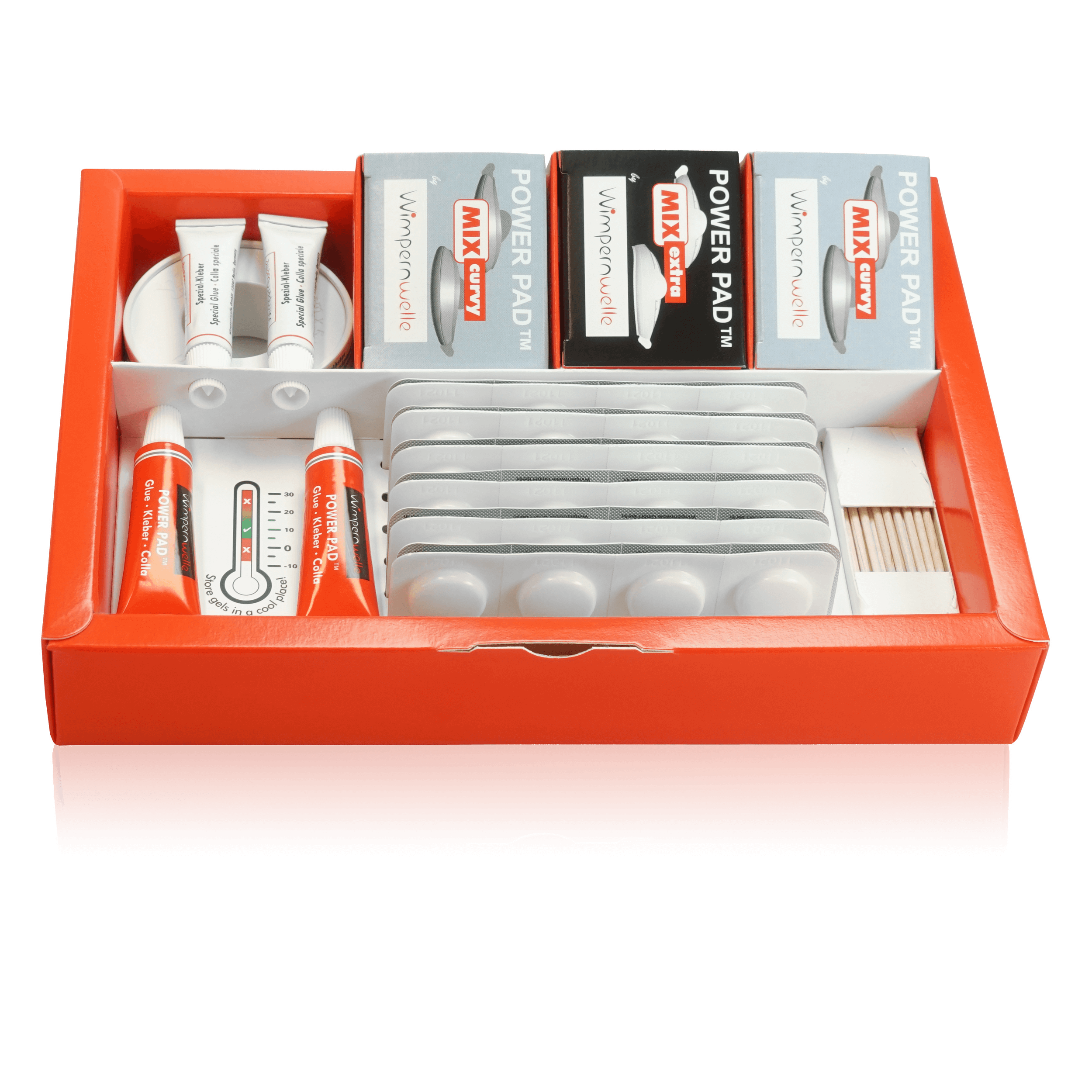 Wimpernwelle POWER PAD Set für 24 Behandlungen Wimpernwelle POWER PAD Set für 24 Behandlungen