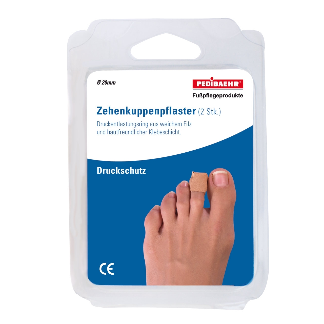 🔴 Pedibaehr Zehenkuppenpflaster 2 Stück 🔴 Pedibaehr Zehenkuppenpflaster 2 Stück