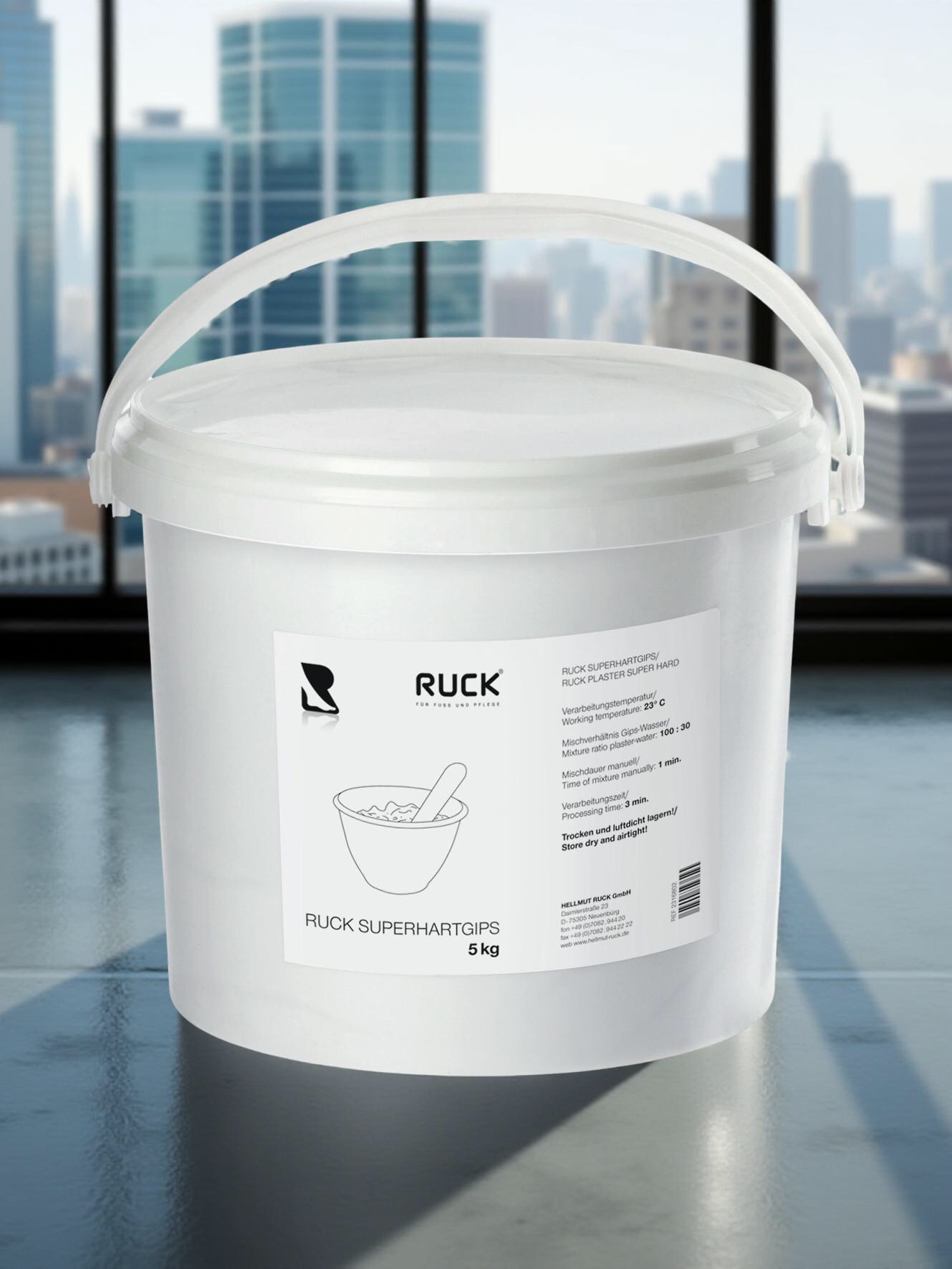 RUCK Superhartgips 5 kg RUCK Superhartgips 5 kg