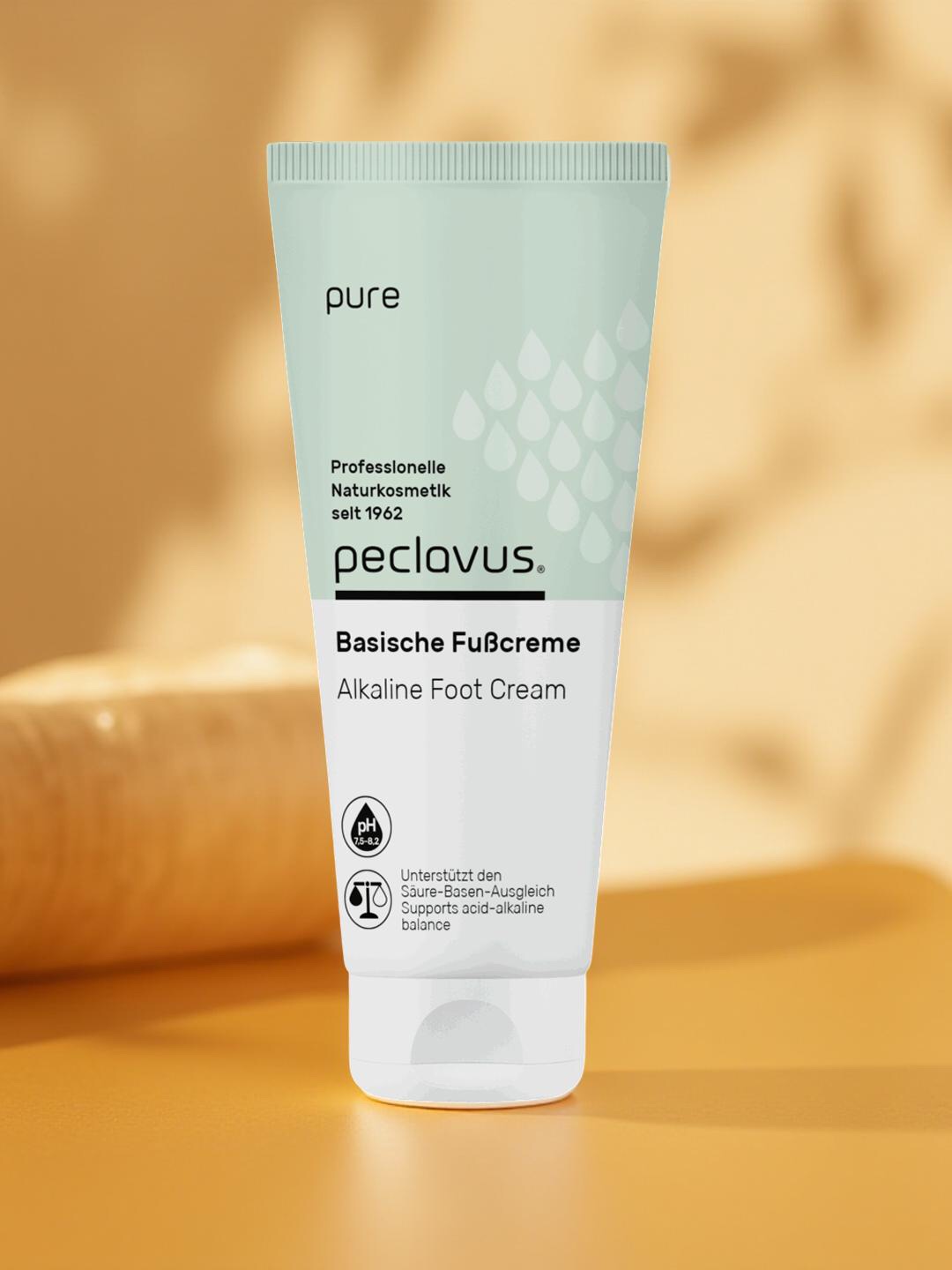 Peclavus pure Basische Fusscreme, 100 ml