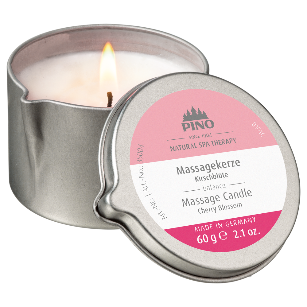 PINO Massagekerzen Kirschblüte - balance PINO Massagekerzen Kirschblüte - balance