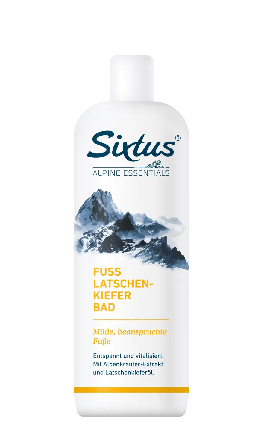 Sixtus Fuß LATSCHENKIEFER BAD 1 Liter Sixtus Fuß LATSCHENKIEFER BAD 1 Liter