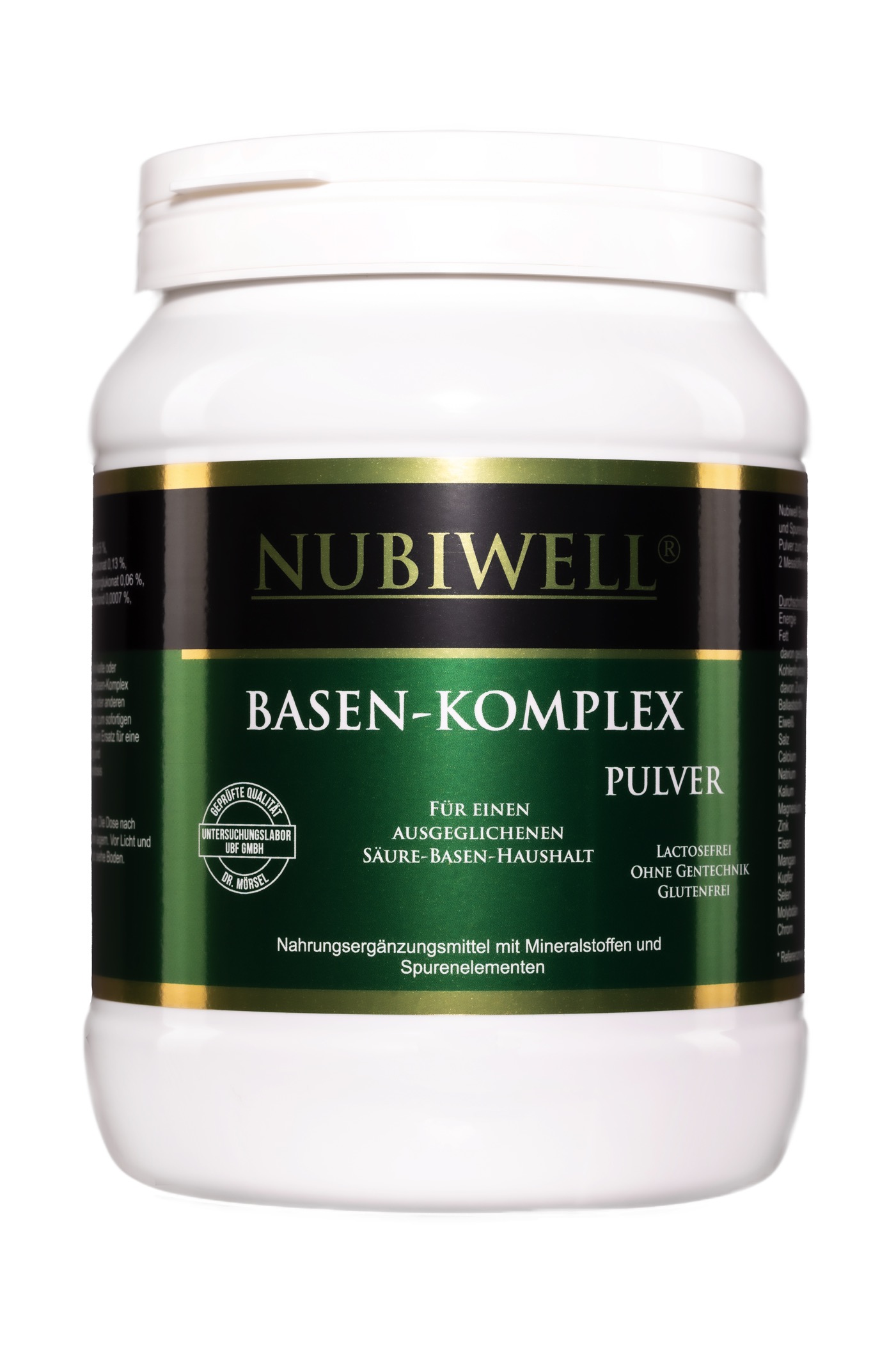Nubiwell Basen-Komplex Pulver 750 g Nubiwell Basen-Komplex Pulver 750 g