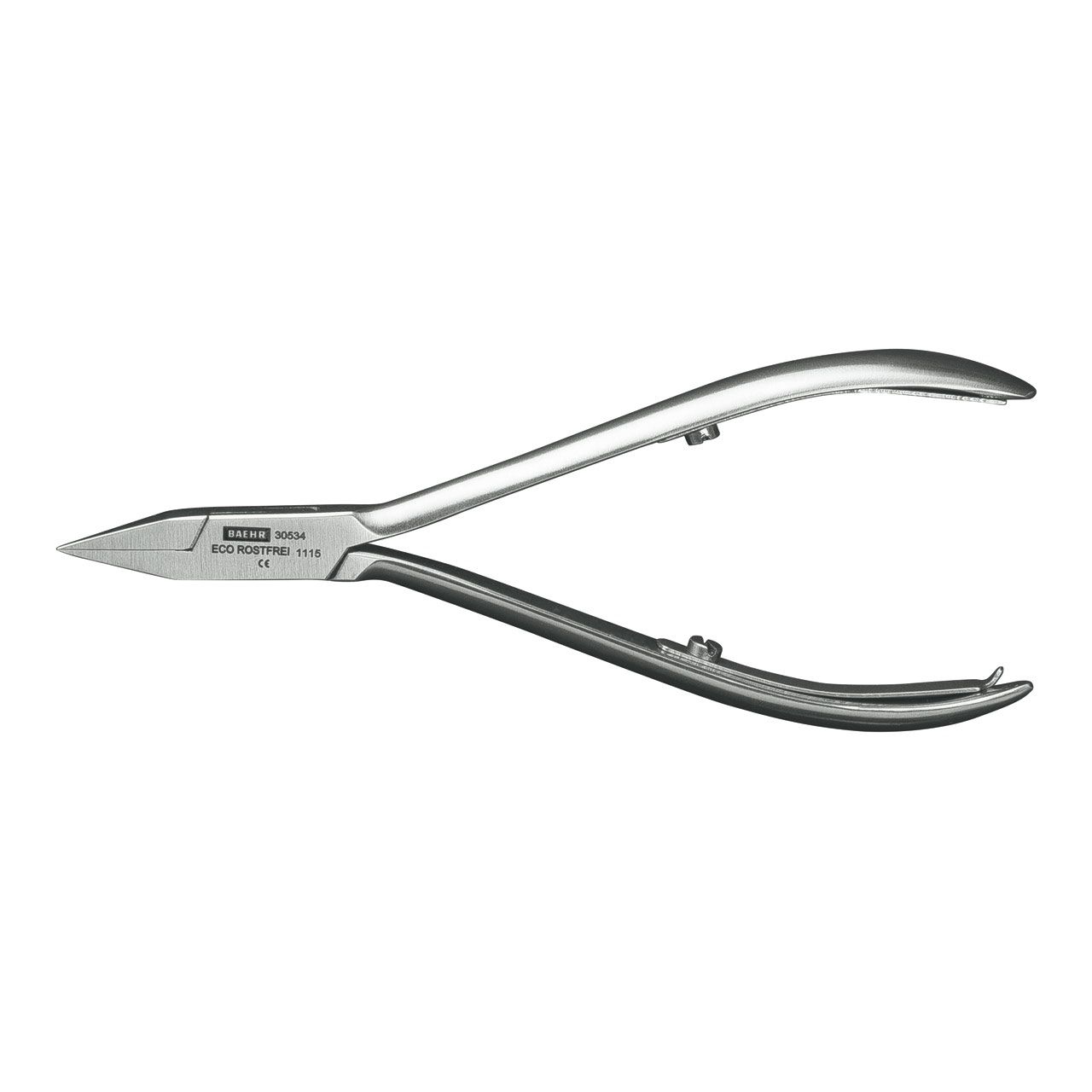 🔷 BAEHR ECO Eckenzange rostfrei matt 11,5cm 🔷 BAEHR ECO Eckenzange rostfrei matt 11,5cm