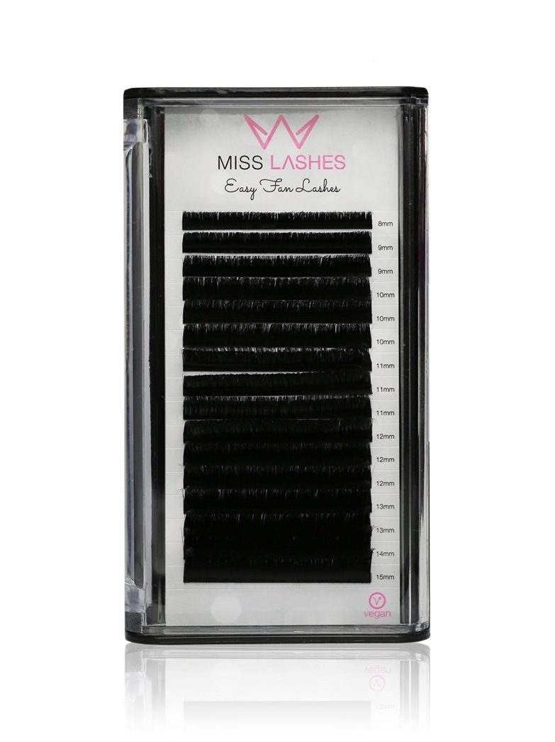 MISS LASHES Easy Fan Lashes Mix | 0,05 D | 8-15 MM