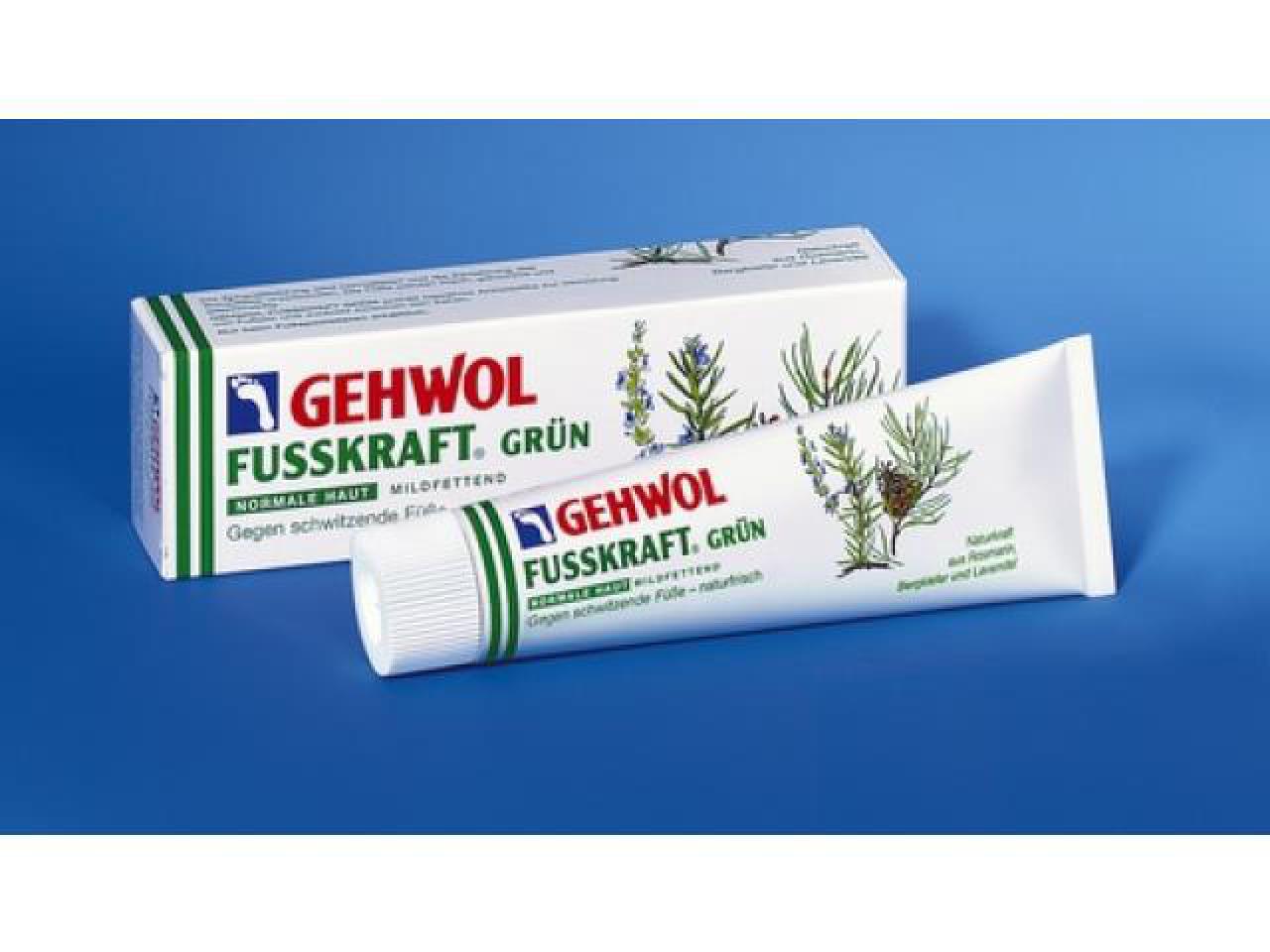 GEHWOL FUSSKRAFT GRÜN | 6x 75 ml (450 ml)