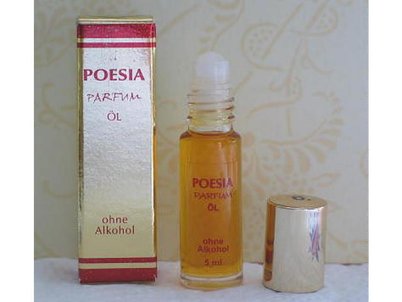 Ab 50€ Einkaufswert GRATIS* - POESIA Parfum Öl - 5 ml - 15 exklusive Duftnoten - ohne Alkohol