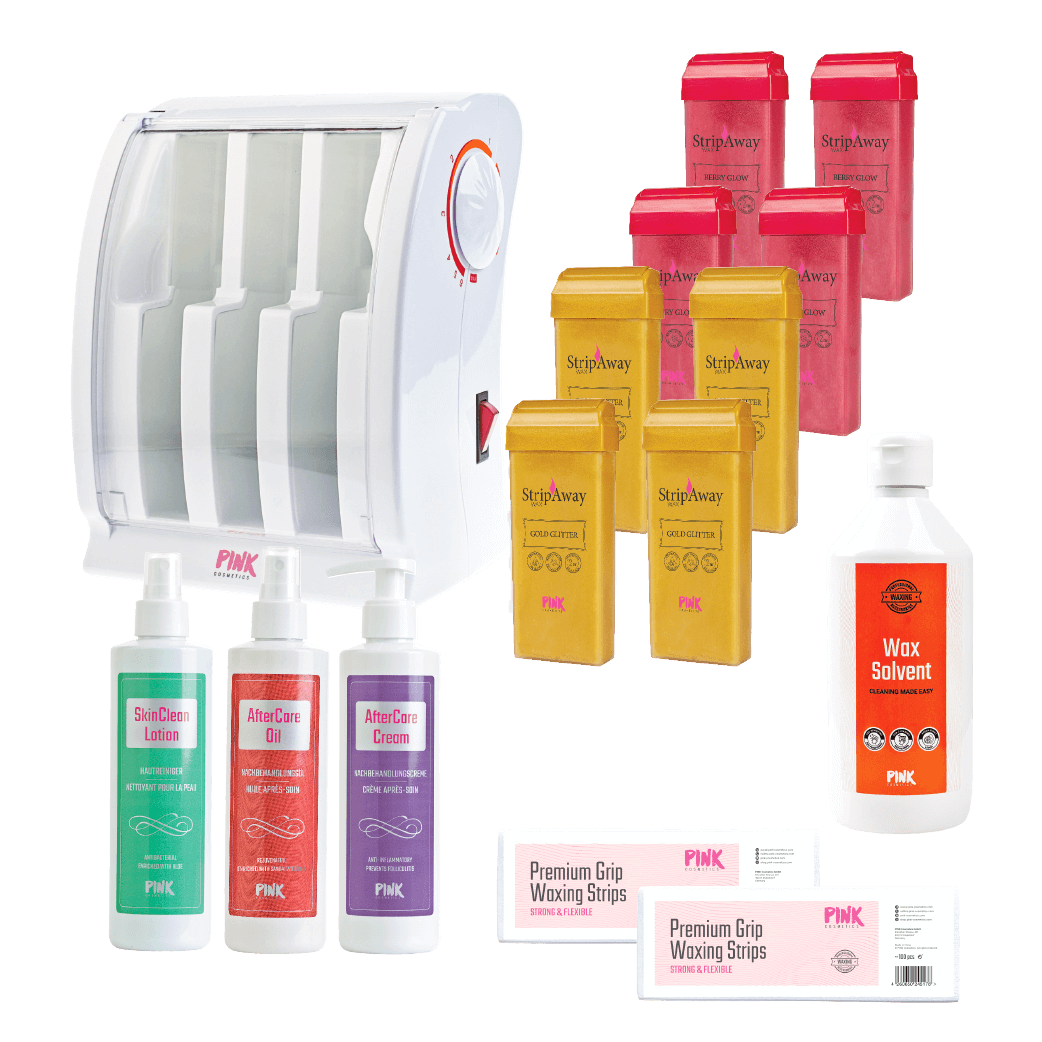 PINK COSMETICS Roll & Go Waxing Kit PINK COSMETICS Roll & Go Waxing Kit