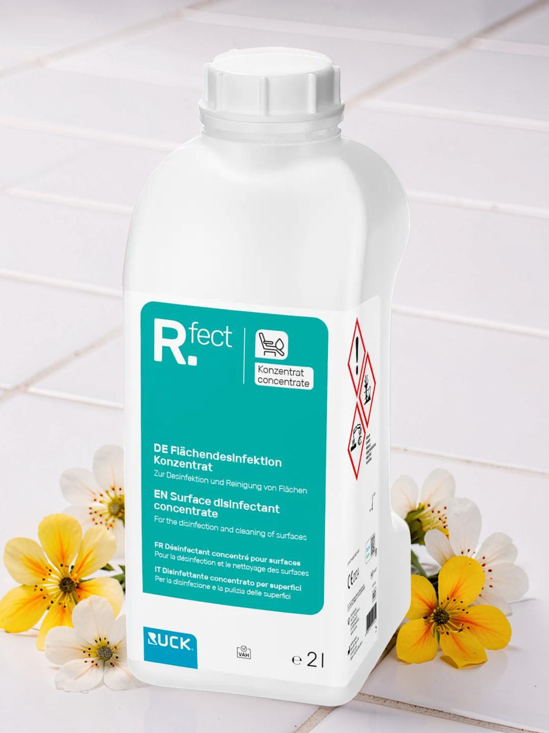 RUCK Flächendesinfektion Konzentrat alkoholfrei, 2.000 ml