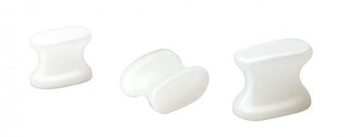 RUCK DRUCKSCHUTZ silicon Zehenspreizer | Gr. 2  B/T/H: 29/15/21 mm | 10 Stück RUCK DRUCKSCHUTZ silicon Zehenspreizer | Gr. 2  B/T/H: 29/15/21 mm | 10 Stück