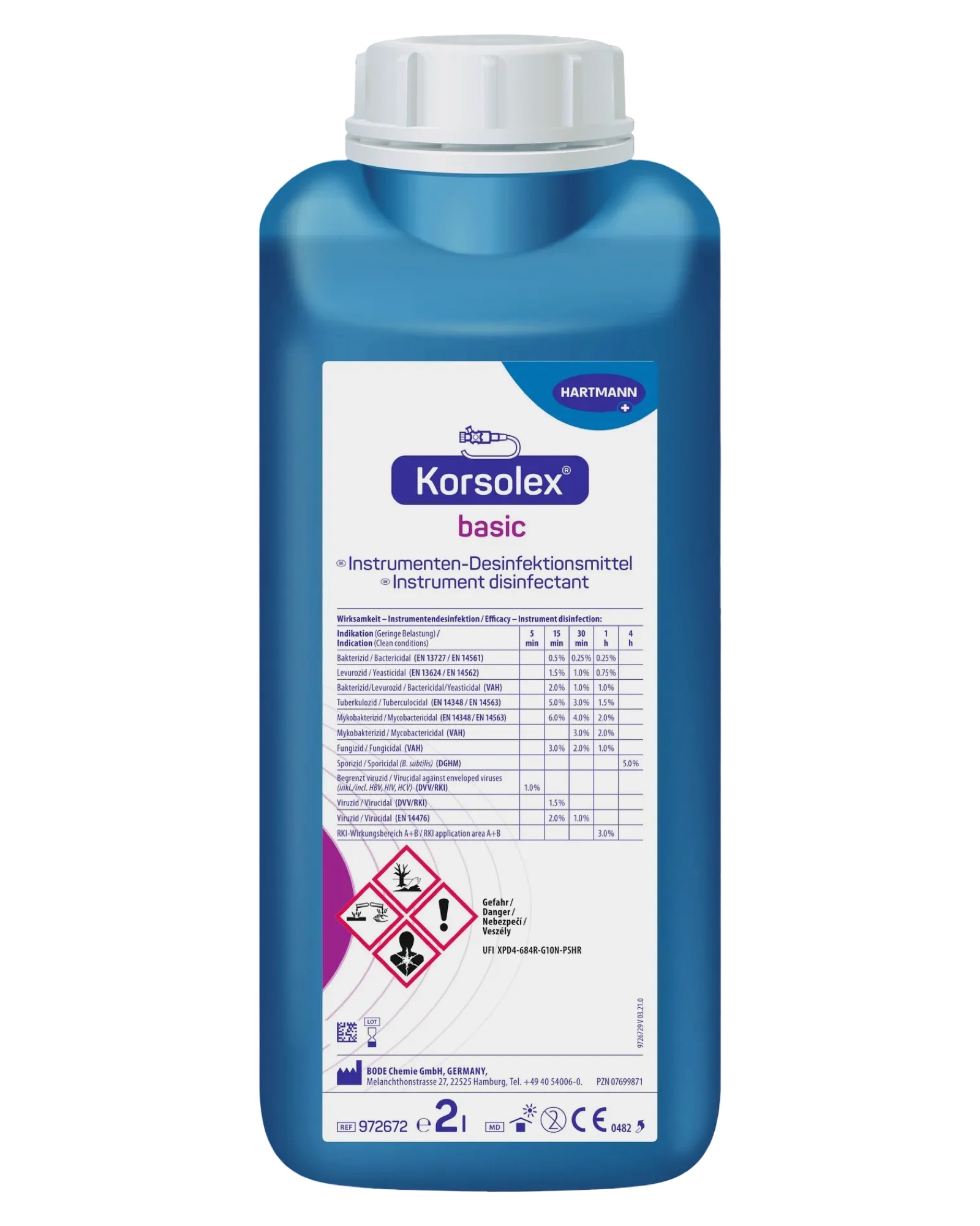 Bode Korsolex basic Instrumentendesinfektion | 2000 ml