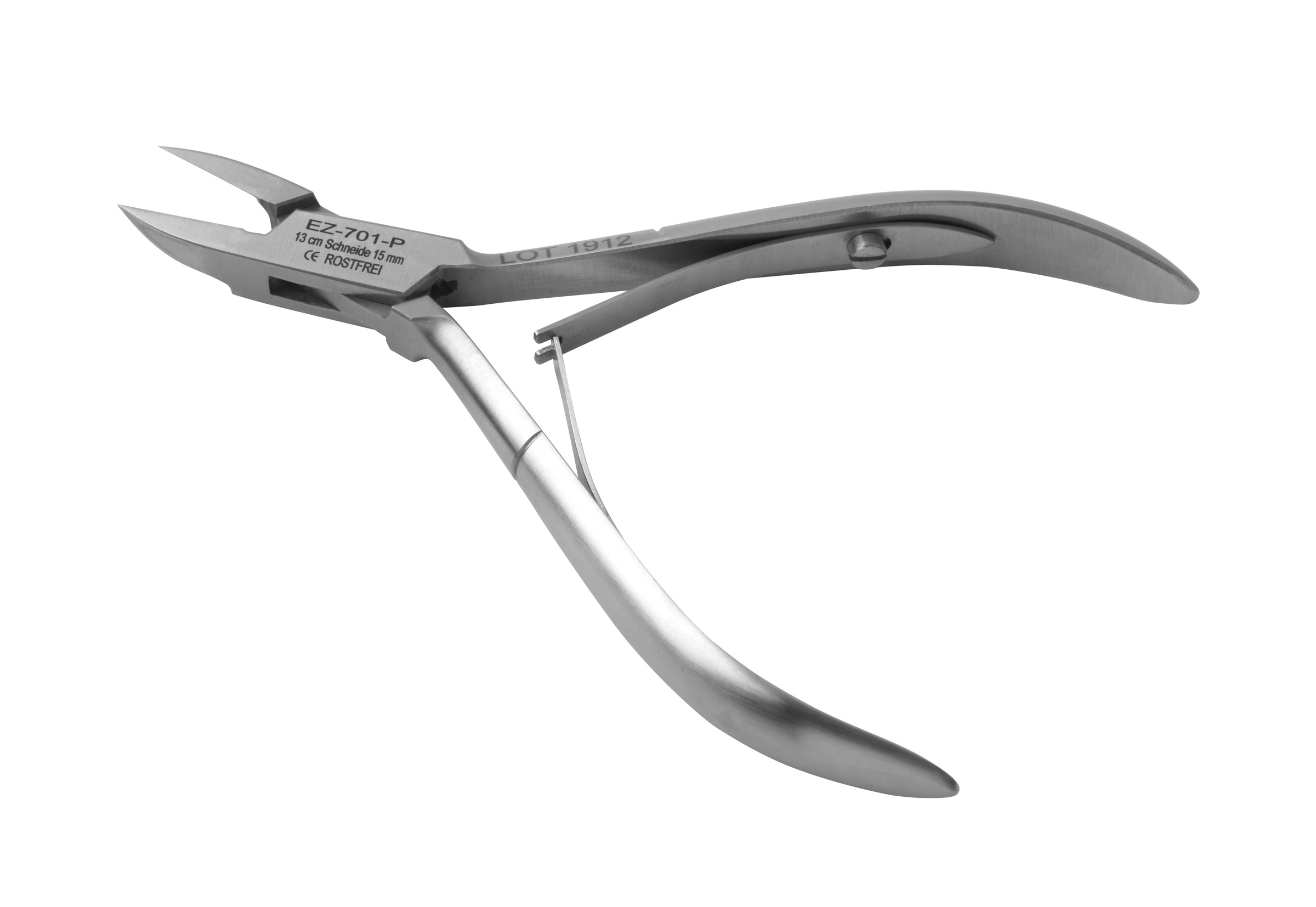 Tadelia® Professional Eckenzange für Fußpflege und Podologie | EZ-701-P | Länge 13 cm Schneide 15 mm  Tadelia® Professional Eckenzange für Fußpflege und Podologie | EZ-701-P | Länge 13 cm Schneide 15 mm