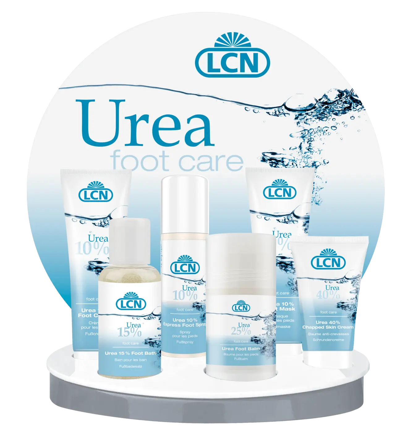 LCN Display Urea befüllt LCN Display Urea befüllt