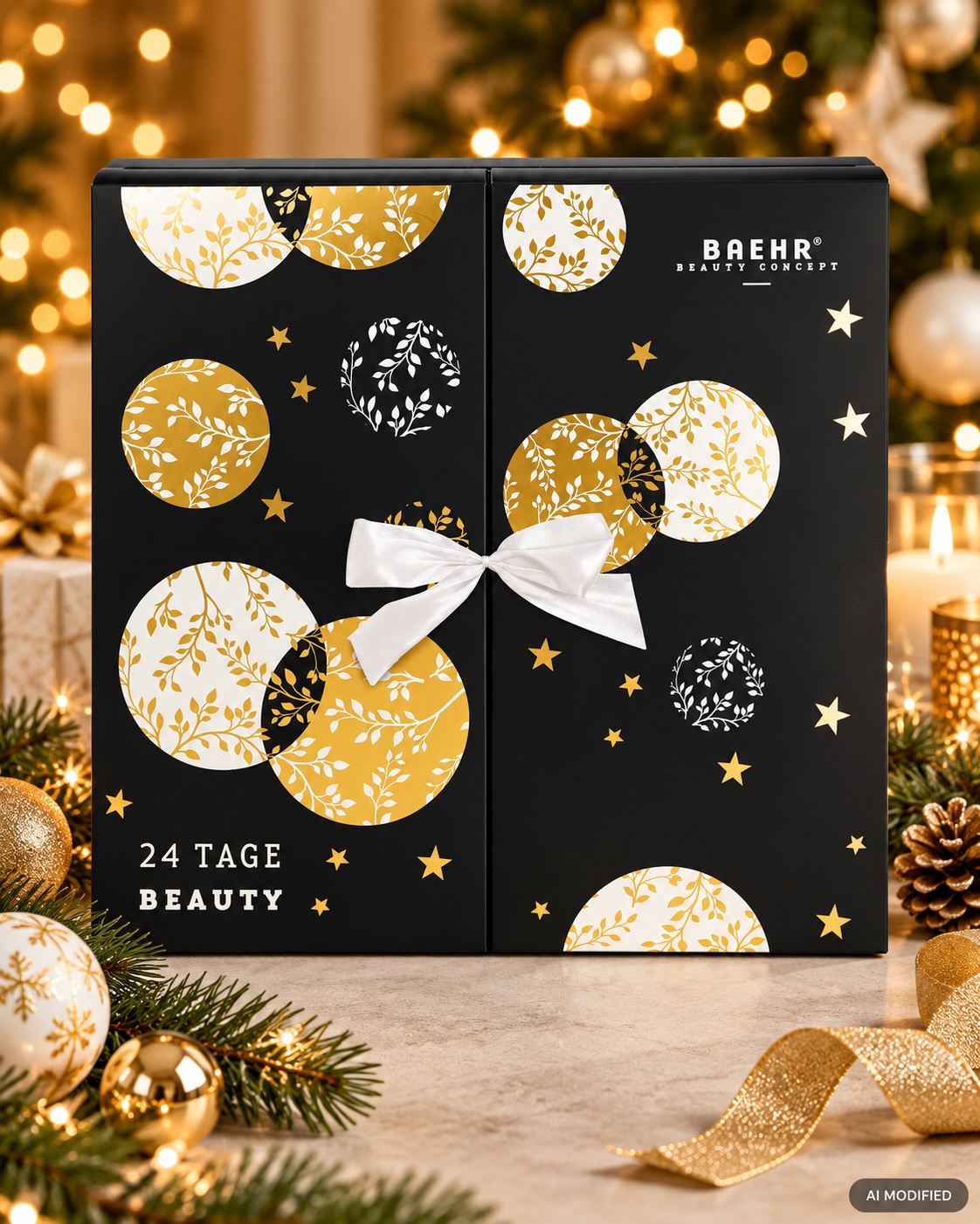 🎄BAEHR Beauty-Adventskalender mit 22 Beauty-Ampullen und je 1 x weihnachtlicher Hand- und Fußcreme