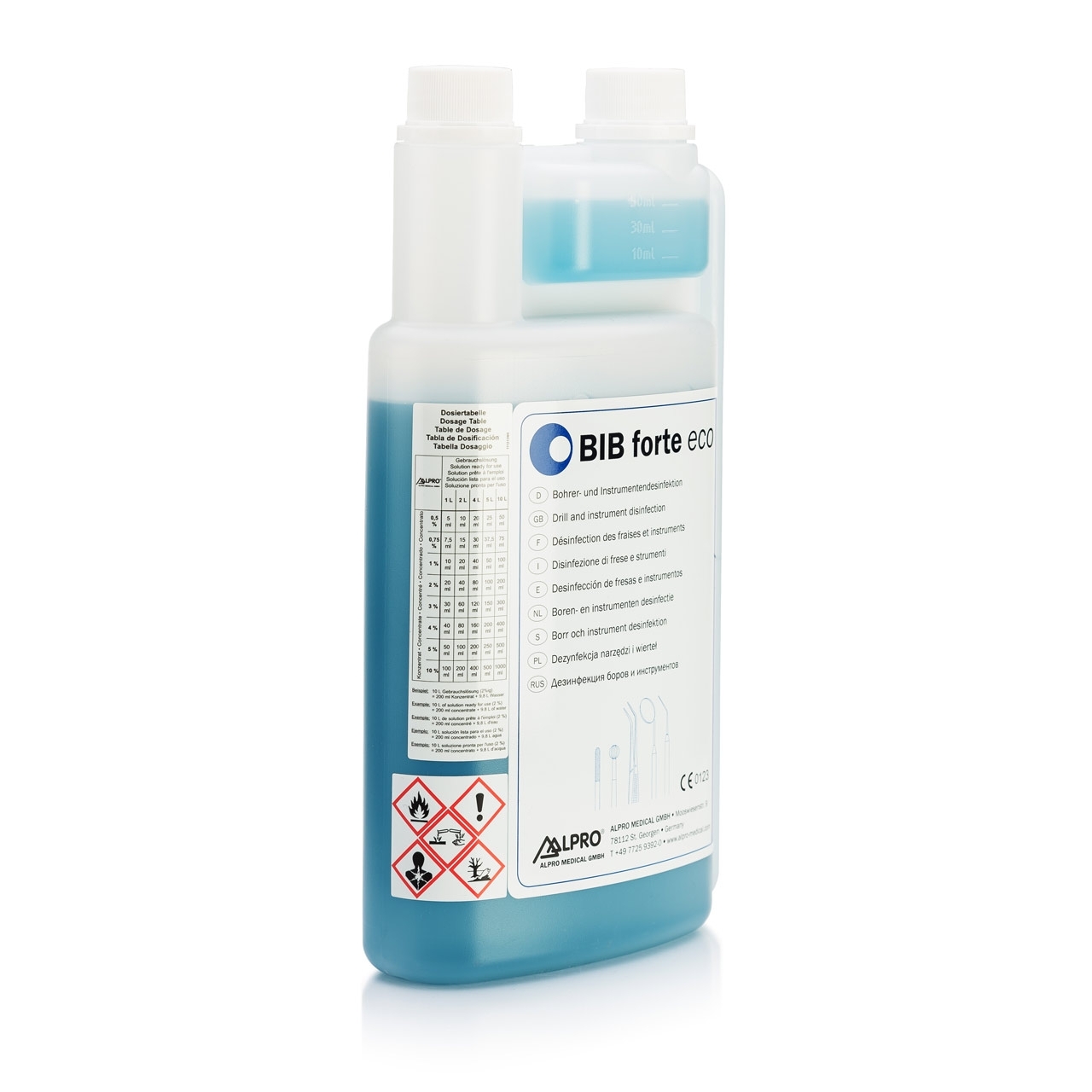 ALPRO BIB forte eco für medizinische Instrumente 1000 ml ALPRO BIB forte eco für medizinische Instrumente 1000 ml