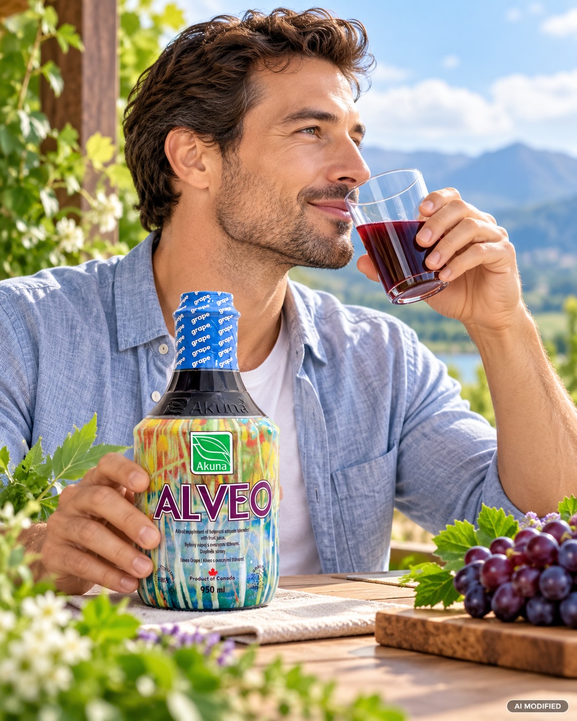 AKUNA ALVEO 950 ml grape