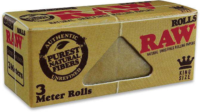 RAW Papers Rolls | Classic King Size | 3 m