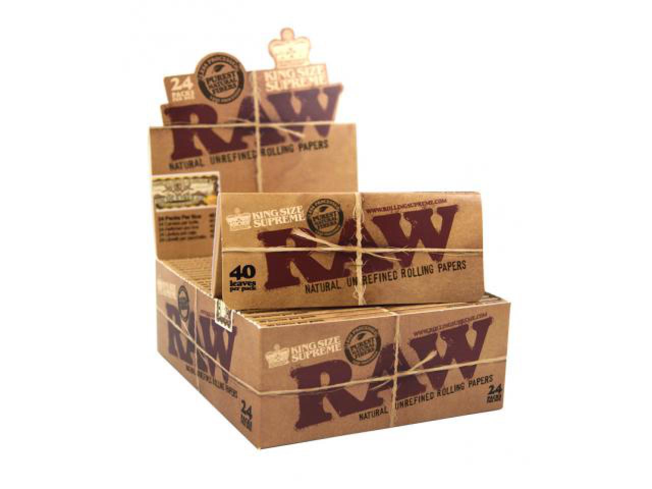 RAW papers | CLASSIC King Size SUPREME Papers  RAW papers | CLASSIC King Size SUPREME Papers