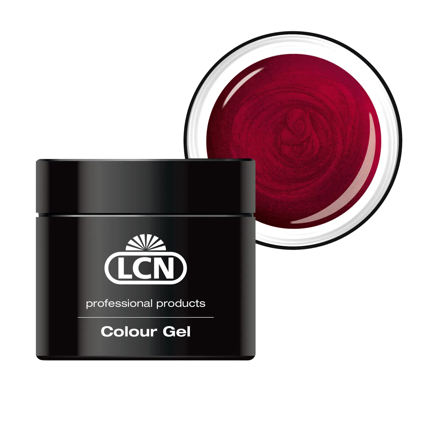 LCN Trend Colour Gel "Diamond Collection" - rubin red 5 ml