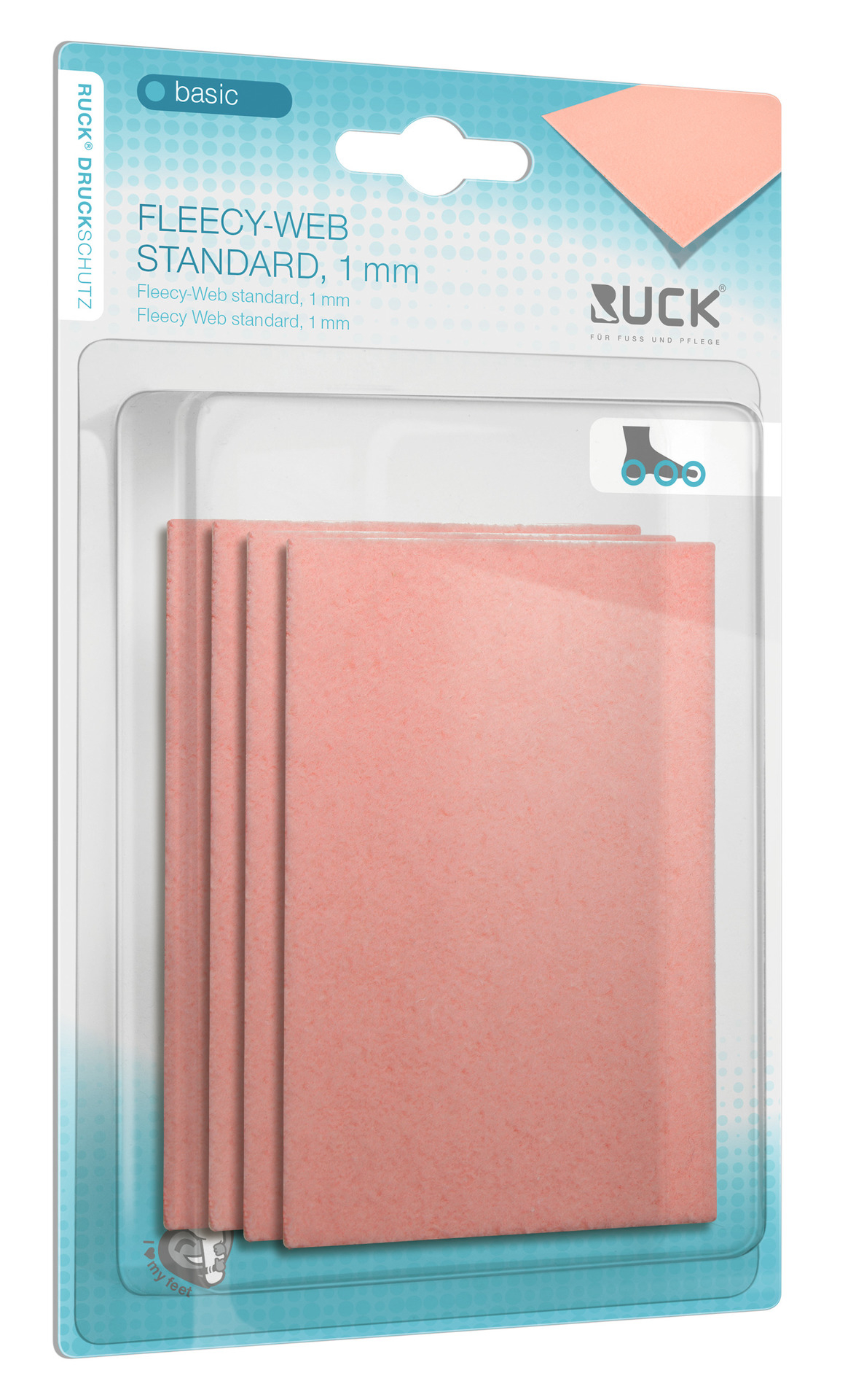 Fleecy Web Standard 7,5 x 11,6 cm | Stärke: 1 mm | 4 Stück Fleecy Web Standard 7,5 x 11,6 cm | Stärke: 1 mm | 4 Stück