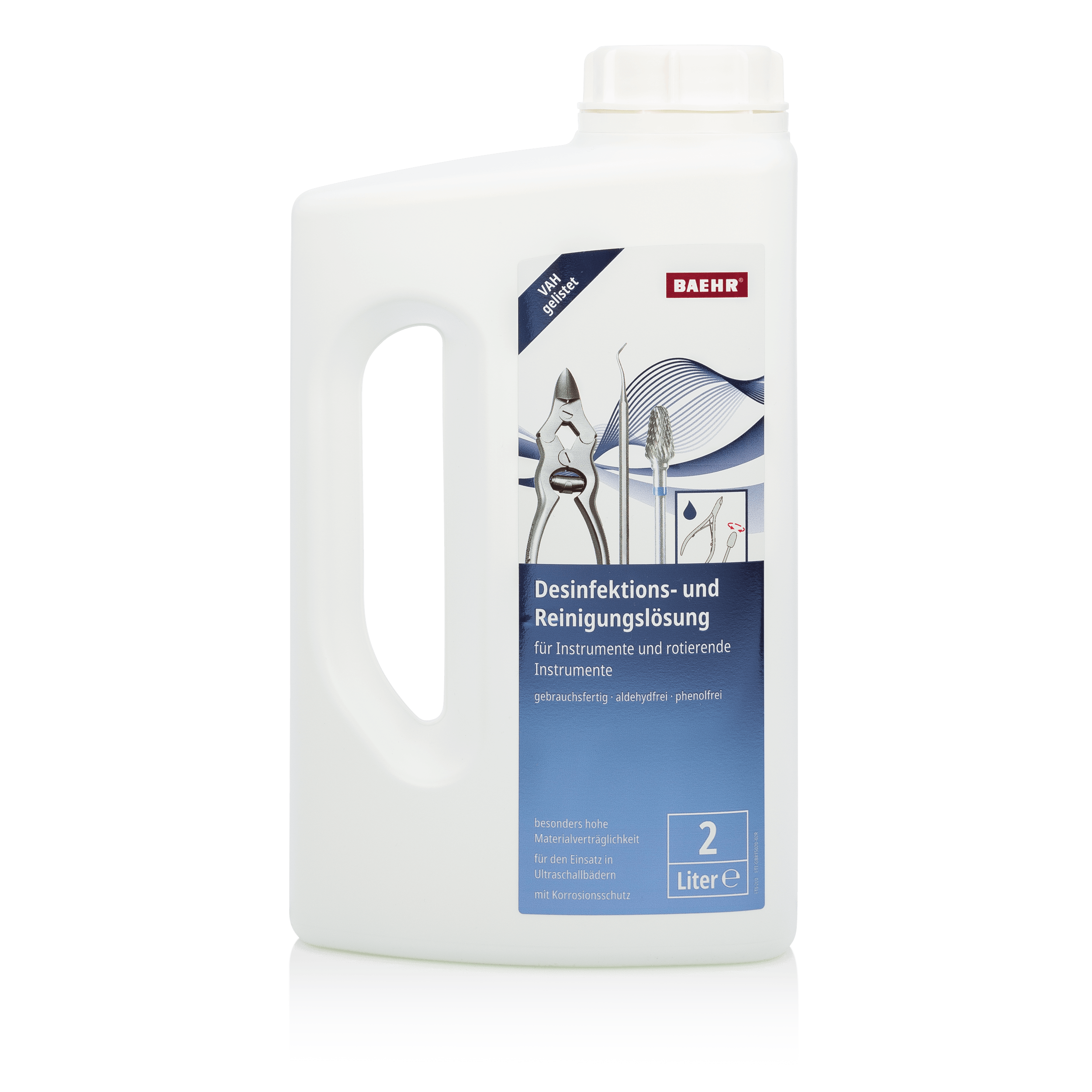 BAEHR Desinfektions- und Reinigungslösung 2000 ml BAEHR Desinfektions- und Reinigungslösung 2000 ml